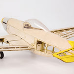 LinkMejor P-51 Mustang 1010mm Wingspan Balsa Wood RC Airplane Warbird KIT