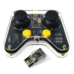 HU-M40 24GHz Wireless Remote Controller Dual Joystick 250kbps NRF24L01P Communication Module Low Power Consumption Open Protocol