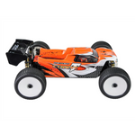 Serpent SRX8 Truggy-E SER600070 EP 1/8 2.4G 4WD Brushless RC Car Aluminum Chassis Dragon-RC Electronic 3 Gears Diffs 6S Compatible Cardan Shafts Off-Road Truck Full Proportional Control Vehicles Models Toys