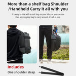LinkMejor 4L Bicycle Pannier Bag Multi-Purpose Wear-resistant Bike Rear Rack Bag Night Reflective Cycling Camel Bag for MTB
