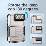 High-lumen LED Keychain Flashlight Aluminum Mini Pocket Light with IP54 Rating Suitable for Outdoor Adventure Camping Running Fishing.