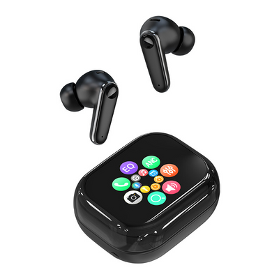 C11 Touch Screen bluetooth 5.4 Headset Wireless AI Translation Earphone HiFi Surround Sound 24H Playback In-ear Sports Headphones
