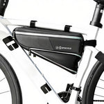 LinkMejor Waterproof Bicycle Frame Bag Expandable Storage Lightweight 0.2kg Reflective Safety Bike Top Tube Pouch Cycling Accessories