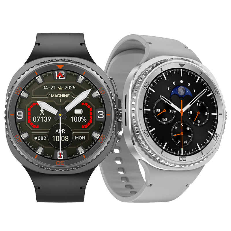 DT NO.I WATCH 8 1.32-inch HD Screen TWS Earphone Connection bluetooth Call Heart Rate Blood Oxygen Monitor Sleep Monitoring Breathing Training Multi-sport Modes IP68 Waterproof Smart Watch
