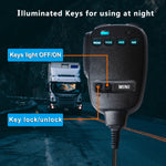 LinkMejor CB Mini Radio 27MHz Mobile Transceiver 40 Channels FM AM Modulation 4W Compact European City Band Walkie Talkie UHF SO239 Connector