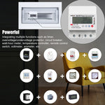 Tuya WiFi Intelligent Photovoltaic Meter Breaker Timer Multifunctional Solar Bidirectional Hour Meter Home Electronic Appliances Remote Controller
