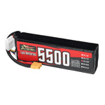 LinkMejor 14.8V 5500mAh 100C 4S 81.4Wh LiPo Battery XT60 Plug for RC FPV Racing Drone Airplane Helicopter Quadcopter