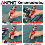 LinkMejor GN701 High Precision Smart SMD Tester Handheld Component Analysis Resistor Capacitor Diode Testing Secure CAT II Standard