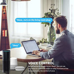 Tuya 16A EU Smart Socket WiFi Smart Plug With Power Monitoring Timing Function Voice Control Via Alexa Google Home
