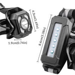 Night Sports Running Belt Light Rechargeable Running Waist Light High Brightness Women Men Runners Light Reflective Belt Lamp