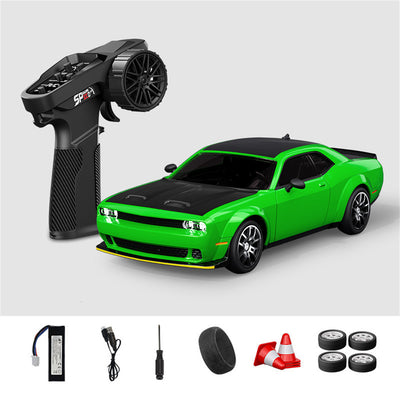 Hstar D24-02Q5 RTR 1/24 2.4G 4WD Drift RC Car Gyro Mini Full Proportional LED Light Remote Control High-Speed Motor On-Road Racing Vehicle Model Boys Gifts Toys