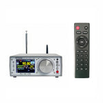 TEF6686 Full Band Stereo Radio High Sensitivity FM AM SW LW Bluetooth Transmitter Infrared Remote Customizable Bandwidth Rechargeable Battery Digital Display