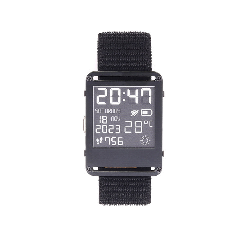 Smart Watch ESP32 Open Source E-Watch WiFi bluetooth Programmable Watch E-Paper with Open Source Hardware and Software