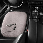 Winter Plush Car Seat Pad Winter Heating Car Seat Cover Heated Cushion 5V 12W Wool Heating Warmer Car Heated Seat Cushion Electric Heating Pad