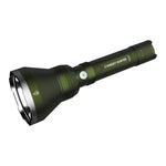 LinkMejor 1800lm 818m Multi-Color Long-Range Searching Flashlight With Powerful 5000mAh 21700 Battery for Night Observation Tactical Tasks Camping Lighting