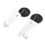 LinkMejor P-51D Miss Helen 500mm RC Airplane Spare Part Front Landing Gear Set Replacements