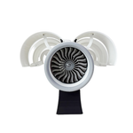 LinkMejor Small Size 35cm Trent 900 Turbofan Engine Model Science Discovery Toys