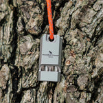 Boundless Voyage Titanium Whistle Ultralight Titanium Emergency Whistle Outdoor Survival Camping Hiking Exploring Tools Ti9021O