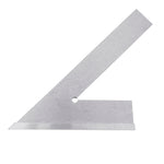 LinkMejor Stainless Steel 45 Degree Miter Angle Corner Ruler Wide Base Gauge Woodworking Measuring Tools