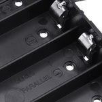 DIY 4 Slot 18650 Battery Holder With 8 Leads