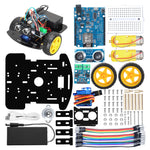 LinkMejor 2WD Smart Automation Robot Car Kit For ESP8266 ESP12E D1 Wifi Board For Arduino Programming Starter Smart Electronic Robotic Kit