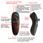 LinkMejor Brushless Nesting Boat Remote Controller RXG4P TXG3 High Speed Bidirectional Communication Gyroscope Compass Interface Control Model 12V 24V