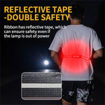 Night Sports Running Belt Light Rechargeable Running Waist Light High Brightness Women Men Runners Light Reflective Belt Lamp