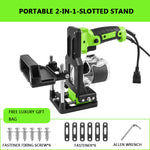 Woodworking Slotting Machine Bracket Wood Trimming Machine Bracket Aluminum Alloy Wood Trimmer Router Support