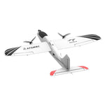 LinkMejor Flying Fish 650mm Wingspan Sub-250 Grams Dual-Engine Mini Wing EPP FPV RC Airplane Glider Flying Wing Aircraft PNP/FPV