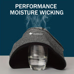 Wolfilist 1-Pack Unisex Breathable Thermal Cycling Skull Cap Winter Windproof Fleece Lined Full Coverage Headscarf Hat for Running Skiing Motorcycle Riding