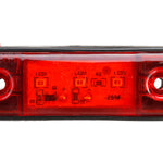 LinkMejor Side Marker Indicator Light Waterproof For 12V 24V Trailer Truck Bus Lorry Van