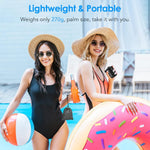 3600mAh Mini Inflator Pump Electric Air Pump with 4 Nozzles Inflator Deflator USB Rechargeable Small Pump for Air Mattress Camping Bed Pool Toys