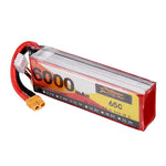 LinkMejor 11.1V 6000mAh 65C 3S Lipo Battery XT60 Plug for RC Drone