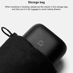 LinkMejor S100 Electric Shaver 2 Rotary Shaving Head Portable Waterproof Wet & Dry Use USB Rechargeable Steel for Men