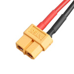 LinkMejor DC 5.5mm*2.5mm Female to Amass XT30/XT60 Female Connector Plug Cable for LinkMejor 6 in 1 PRO/ToolkitRC Charger