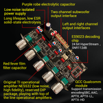 LinkMejor ZK-PRO2 Audio Tone Board Preamplifier Bluetooth 5.0 Dual Subwoofer 2.1 Channel Bass Treble Control NE5532 Voice Amplifier Decoder QCC3034+ES9023