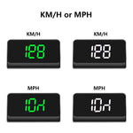 Car Head Up Display GPS Digital Speedometer HUD Windshield Projector KMH MPH Speedometer Compatible With All Cars Trucks Buses