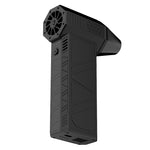 X3 Super Power Turbo Fan Model with 3000mAh Battery High Speed Brushless Motor 130000RPM Magnetic Blowing Cover Rechargeable Portable Cooling Fan 2.5h Charging Time for Long Working Hours