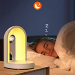 Elfeland 3 in 1 Night Light With Wireless Phone Charging Function Bluetooth Speaker Bedside Music Night Lamp