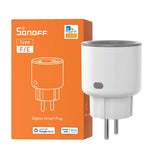 1/2/4Pcs LinkMejor S60ZB Type F/E iPlug Zigbe Smart Plug Energy Monitoring Wireless Socket Timer Smart Switch Voice Control with Alexa Google Home