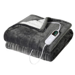 80x140cm Electric Blanket Flannel Blanket Mattress Winter Machine Washable Temperature Control Warmer Heated Throw Blanket