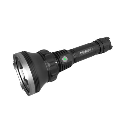 LinkMejor H5GT 2000lm 1000m Multi-Color Flashlight High-Performance Long-Range Searching LED Torch High-Power Infrared Tactical Flashlight for Night Observation Tactical Tasks
