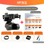 XF C-20T 3-Axis FPV Gimbal for DJI O4/ O4 Pro USB Adjustable Stabilizer with HeadTracker, S.BUS/CRSF/PWM/MAVLink & High-Speed Control 7.4-26.4V for Fixed-Wing/ Racing Drones
