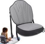 LinkMejor Detachable Kayak Seat with Back Support Inflatable Paddle Board Adjustable Seat Boat Accessories for Kayaking Fishing Canoe