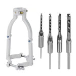 Square Hole Drill Bit Adapter Drill Bit Fixing Bracket Professional Attachment Joint Mortiser Bit for Woodworking Tools