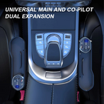 Multifunctional Seat Gap Organizer Box Telescopic Super Fast Charging Car Charger Car Seat Gap Storage Box Wireless Charging Storage