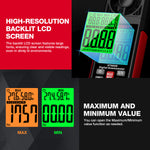 LinkMejor HT605 HT605S Digital Anemometer Wind Speed Temperature Humidity Meter Backlight Data Hold MAX/MIN