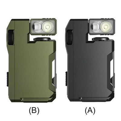 G5 400 Lumens Rechargeable EDC LED Keychain Flashlight with RGB Light Dual Light Sources Mini LED Torch Portable Pocket Light EDC Survival Tools For Outdoor