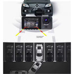 1080P Full HD 3 Lens Car Dashcam 2.1 inch Screen WiFi App Control G-sensor Car Driving Recorder Camera