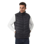 LinkMejor 4 Control 27 Zone Heating Vest Men Women Electric Constant Temperature Control Winter Warm Heated Sleeveless Jacket (Not Included The Power Bank)